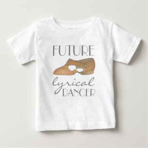 Camiseta De Bebé DANZA LÍRICA DEL FUTURO Tan Zapato de baile