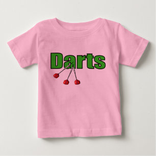 Camiseta De Bebé Dardos con 3 dardos