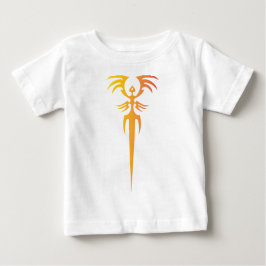 Camiseta De Bebé Dark Tribal Phoenix Emblem – Mythic Symbol