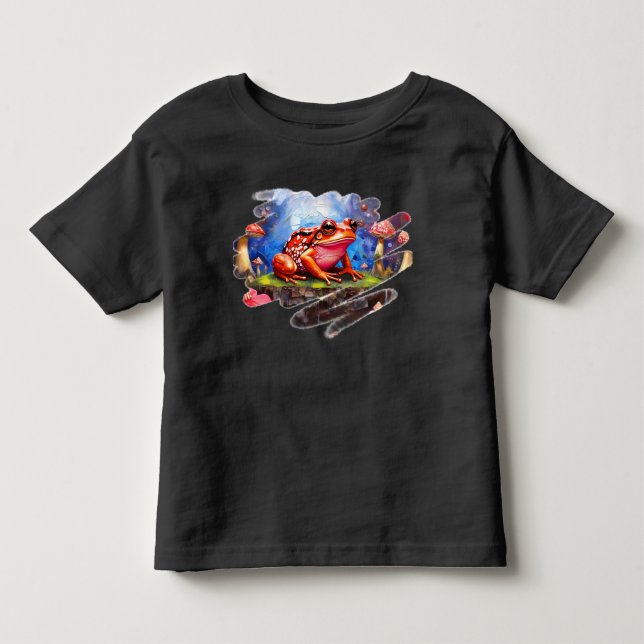 Camiseta De Bebé Dart Frog de Costa Rica (Anverso)