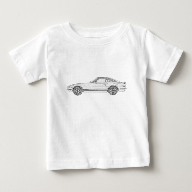Camiseta De Bebé Datsun 240Z (Anverso)