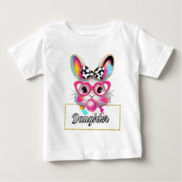 Camiseta De Bebé Daughter Bubble Easter Bunny