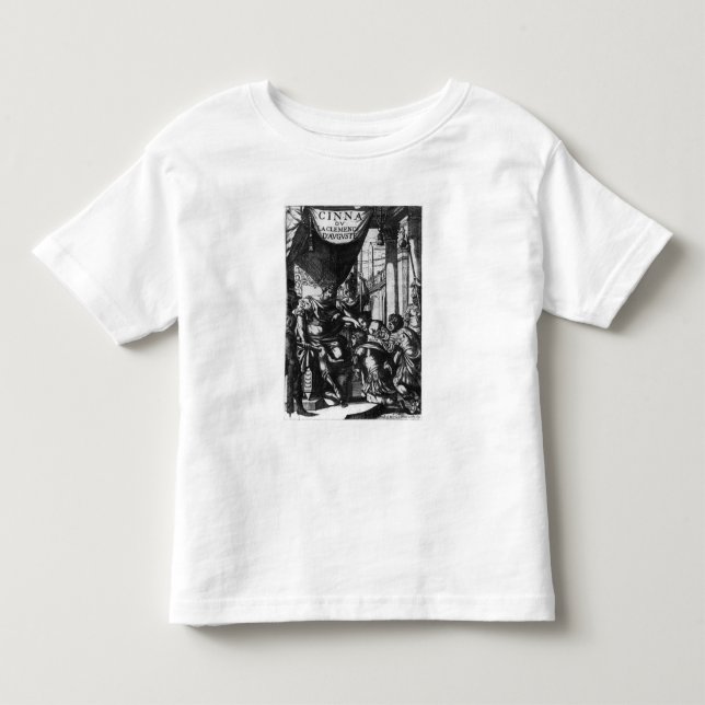 Camiseta De Bebé 'd'Auguste de Clemence del la del ou de Cinna (Anverso)