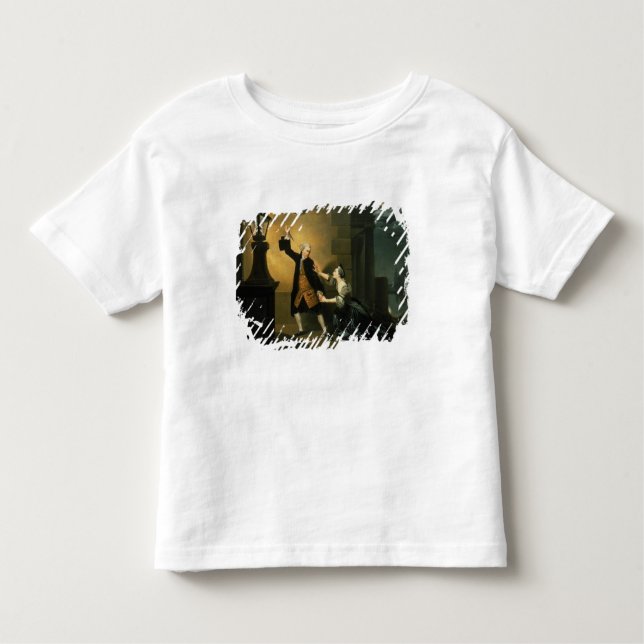 Camiseta De Bebé David Garrick como Jaffier y Susannah Maria (Anverso)