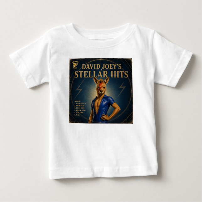Camiseta De Bebé David Joey: una Parodia (Anverso)