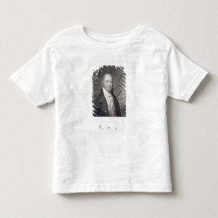 Camiseta De Bebé David Ramsay, grabado por James Barton Longacre (1