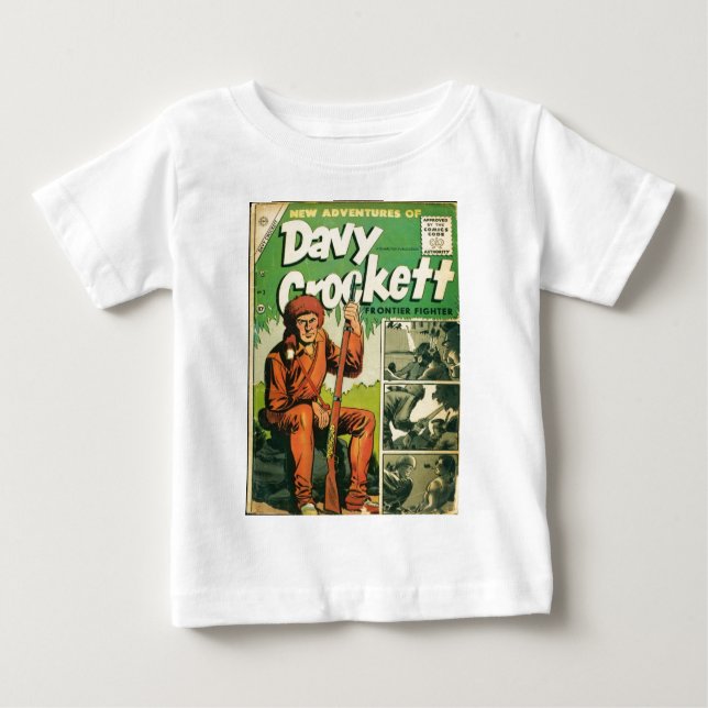 Camiseta De Bebé Davy Crockett (Anverso)