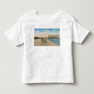 Camiseta De Bebé Daytona Beach, FL - opinión de la playa del casin