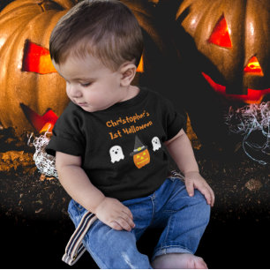 Camiseta de bebé de 1er Halloween