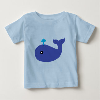 Camiseta de bebé de ballena