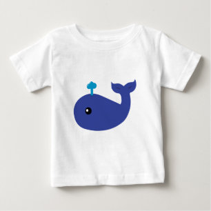 Camiseta de bebé de ballena