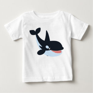 Camiseta de bebé de ballena del asesino del Person