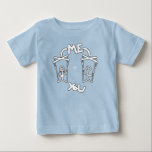 Camiseta de bebé de broma sobre la dinámica entre<br><div class="desc">Ese es el pensamiento secreto de cada bebé en la historia del mundo... </div>