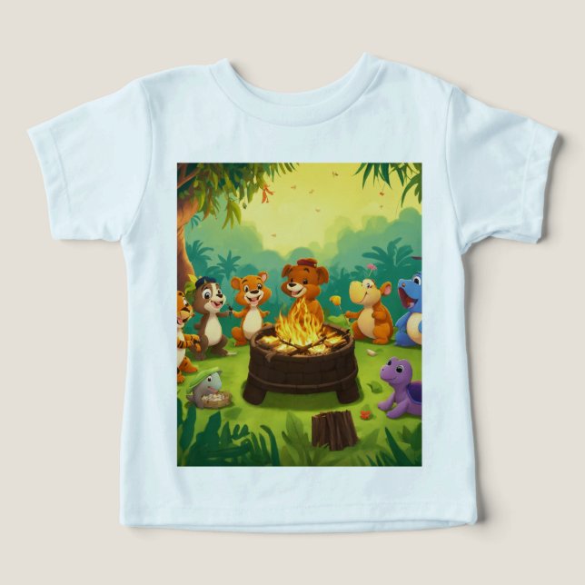 camiseta de bebé de calidad superior (Diseño delantero )