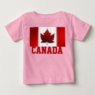 Camiseta de bebé de Canadá Camisetas personalizada