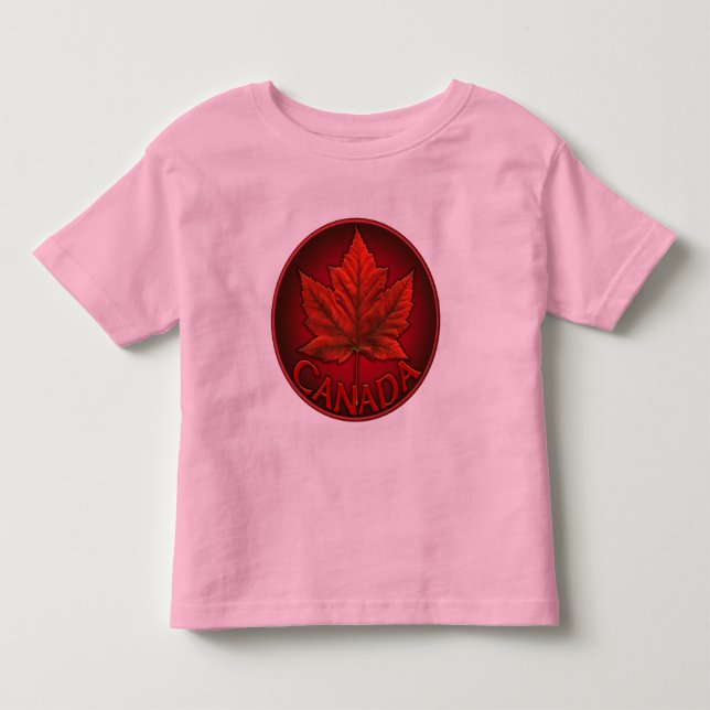 Camiseta de bebé de Canadá Ropa de bebé souvenir d (Anverso)