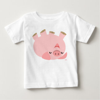 Camiseta de bebé de cerdo Personalizado