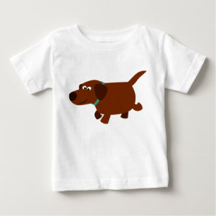 Camiseta de bebé de chocolate de Personalizado lin