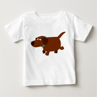 Camiseta de bebé de chocolate de Personalizado lin