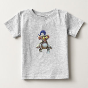 Camiseta de bebé de crema
