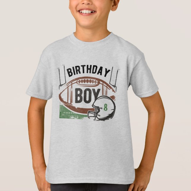 Camiseta de bebé de cumpleaños de edad personaliza (Anverso)