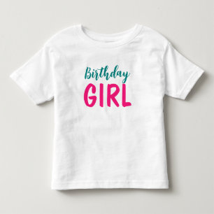 Camiseta de bebé de cumpleaños y nombre personaliz