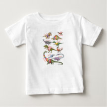 Camiseta de bebé de Dinosaurio