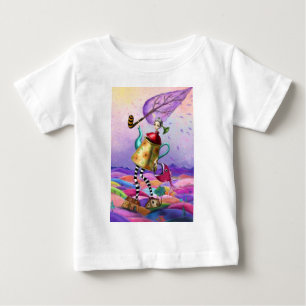 Camiseta de bebé de fantasía colorida