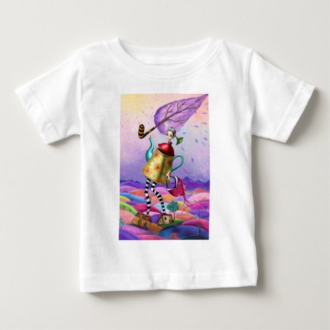 Camiseta de bebé de fantasía colorida (Anverso)