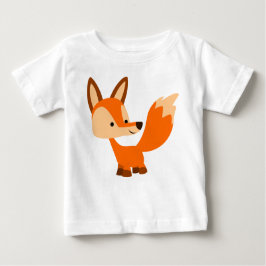 Camiseta de bebé de Fox, Personalizado amable