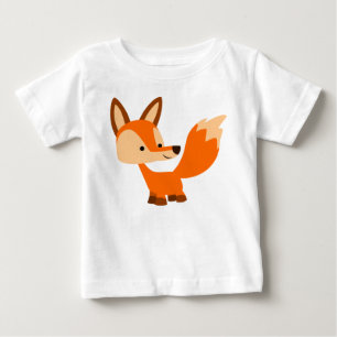 Camiseta de bebé de Fox, Personalizado amable