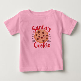 Camiseta de bebé de galletas de Santa | Navidad li