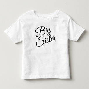 Camiseta de bebé de Hermana Mayor Personalizada