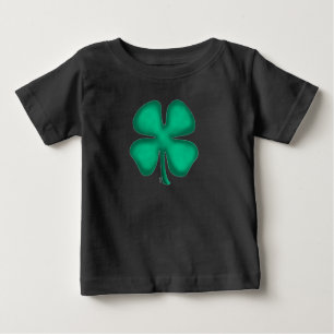 Camiseta de bebé de Irlanda negra