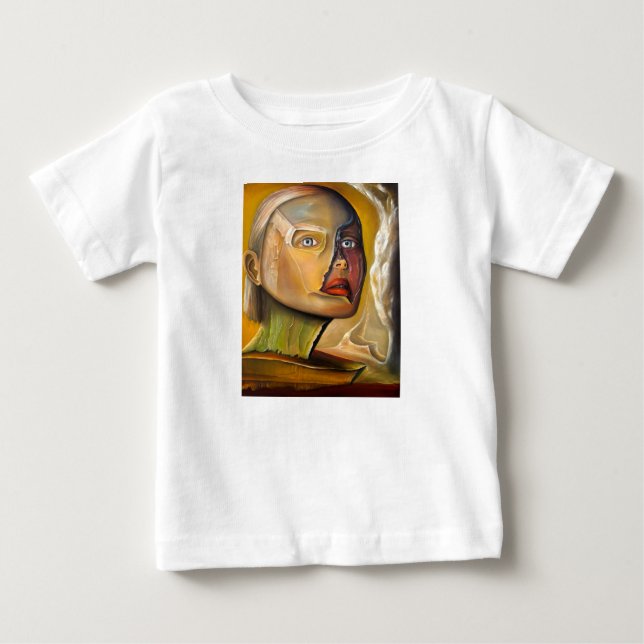 Camiseta de bebé de jersey fina (Anverso)