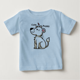 Camiseta de bebé de jersey fino