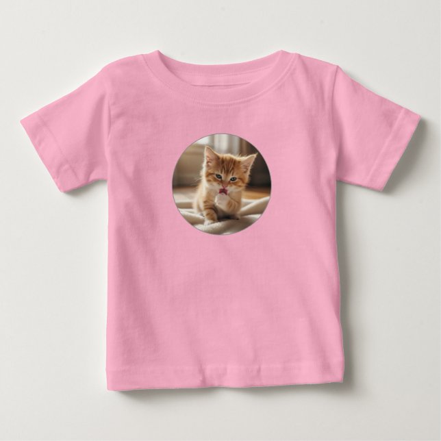 Camiseta de bebé de jersey fino (Anverso)