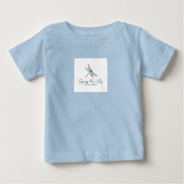 Camiseta de bebé de jersey suave