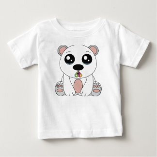 Camiseta de bebé de jersey suave Teddy Bear Baby