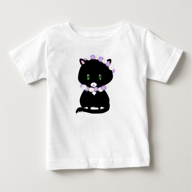 Camiseta de bebé de Kitten (Anverso)