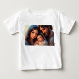 Camiseta de bebé de la Sagrada Familia
