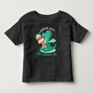 Camiseta De Bebé De la tonsilectomía de la cirugía de las amígdalas