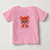 Camiseta de bebé de león