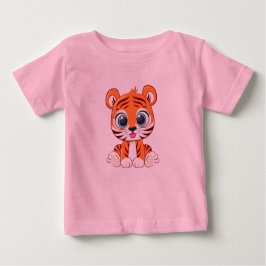 Camiseta de bebé de león
