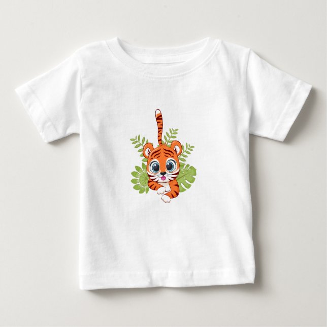 Camiseta de bebé de león (Anverso)