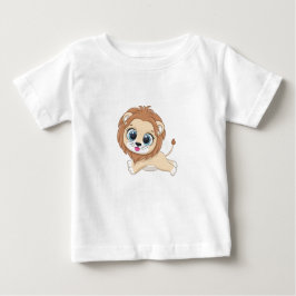 Camiseta de bebé de león