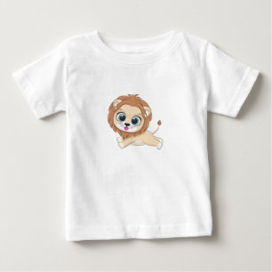 Camiseta de bebé de león