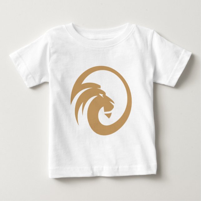 Camiseta de bebé de león adorable (Anverso)