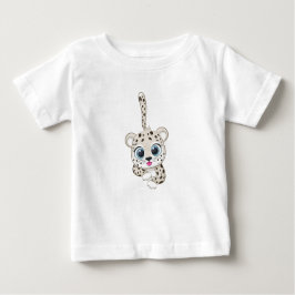Camiseta de bebé de Leopardo Cute