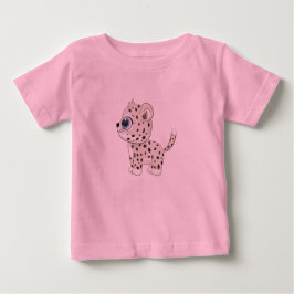 Camiseta de bebé de Leopardo Cute